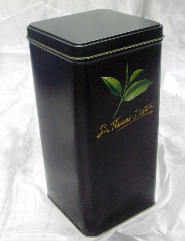 tea tin box