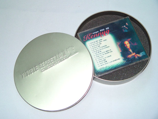 china cd tin box