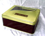 chocolate tin box