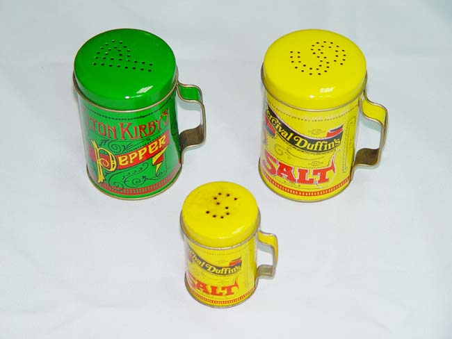 Pepper Tin Box,Salt Tin