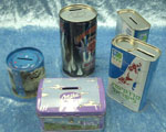 tin money box