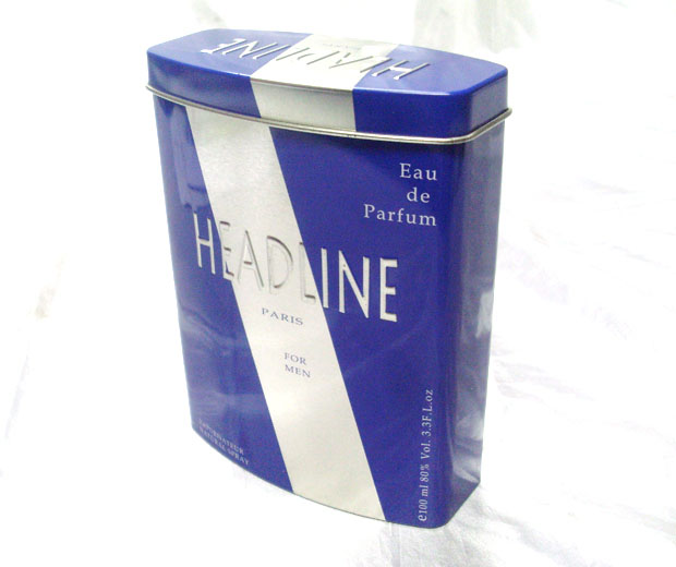 Perfume tin can